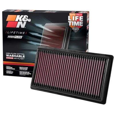K&N 33-3080 Motorluftfilter: Hochleistung, Prämie, Abwaschbar, Ersatzfilter,Erhöhte Leistung, 2016-2020 (Corolla, Camry Hybrid, Avalon,C-HR, Corolla Hatchback, RAV4 Hybrid, Renegade, 500X) K&N 33-3080 Motorluftfilter: Hochleistung, Prämie, Abwaschbar, Ersatzfilter,Erhöhte Leistung, 2016-2020 (Corolla, Camry Hybrid, Avalon,C-HR, Corolla Hatchback, RAV4 Hybrid, Renegade, 500X)