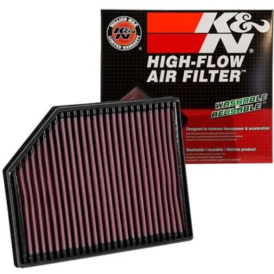 K&N 33-3065 vzduchový filtr motoru: Vysoce výkonný, prémiový, omyvatelný, náhradní filtr, zvýšený výkon, 2016-2019 (S90, S90 II, V60, V60 II, V90, V90 Cross Country, V90 II, XC60, XC 60 II) K&N 33-3065 vzduchový filtr motoru: Vysoce výkonný, prémiový, omyvatelný, náhradní filtr, zvýšený výkon, 2016-2019 (S90, S90 II, V60, V60 II, V90, V90 Cross Country, V90 II, XC60, XC 60 II)