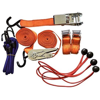 Petex 43198400 Ladungssicherungsset, 10-teilig, Orange Petex 43198400 Ladungssicherungsset, 10-teilig, Orange