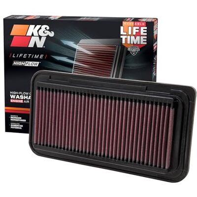 K&N 33 – 2300 vzduchový filtr: vysoce výkonný, prémiový, omyvatelný, náhradní filtr, vysoký výkon, 2005-2019, Gt 86, BRZ, FR-S K&N 33 – 2300 vzduchový filtr: vysoce výkonný, prémiový, omyvatelný, náhradní filtr, vysoký výkon, 2005-2019, Gt 86, BRZ, FR-S