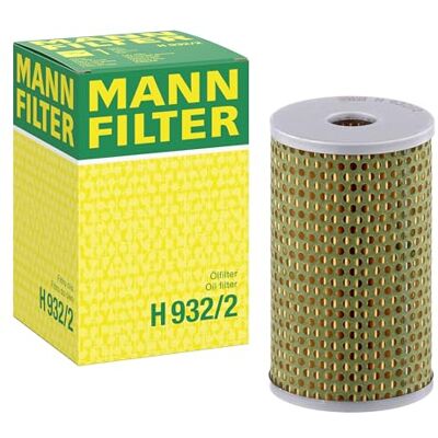 Mann Filter MANN-FILTER H 932/2 Olejový filtr pro off-Highway aplikace Mann Filter MANN-FILTER H 932/2 Olejový filtr pro off-Highway aplikace