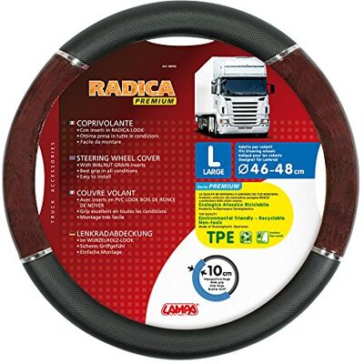 Lampa 98762 Lenkradbezug schwarz braun Lampa 98762 Lenkradbezug schwarz braun