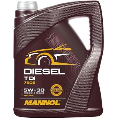 MANNOL 7909 motorový olej 5W-30 Diesel TDI 5L pro VW 505 01, BMW LL-04, dexos2 MANNOL 7909 motorový olej 5W-30 Diesel TDI 5L pro VW 505 01, BMW LL-04, dexos2