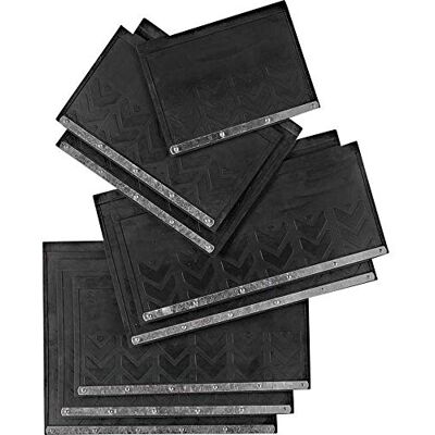 Petex SM040 410 012, lapač nečistot, pro nákladní automobily, 500 × 400 mm, černý Petex SM040 410 012, lapač nečistot, pro nákladní automobily, 500 × 400 mm, černý