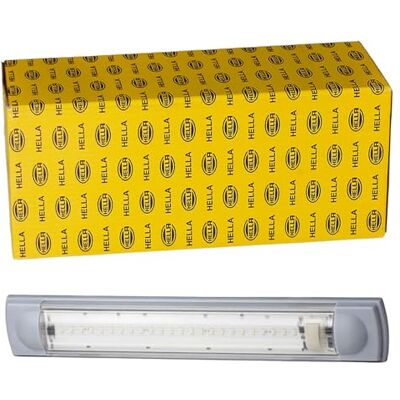 HELLA Interiérové svítidlo 2JA 007 373-301 LED 12V 4. 8W LED 4000K pěstování barva světelného panelu: čiré interiér množství: 1 HELLA Interiérové svítidlo 2JA 007 373-301 LED 12V 4. 8W LED 4000K pěstování barva světelného panelu: čiré interiér množství: 1