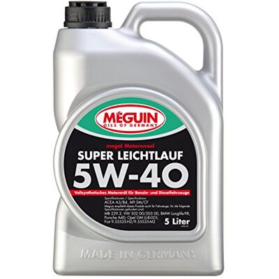 Meguin Lehkoběžný motorový olej Super Megol (plně syntetický), 5 litrů Meguin Lehkoběžný motorový olej Super Megol (plně syntetický), 5 litrů