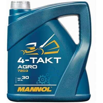 MANNOL Motorový olej 4-takt Agro SAE 30 API SG, 1 litr MANNOL Motorový olej 4-takt Agro SAE 30 API SG, 1 litr