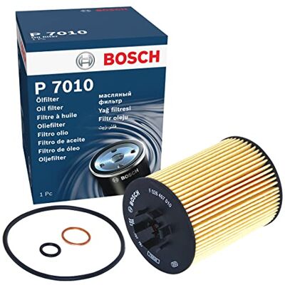 Bosch P7010 Olejový filtr pro auta odděluje saze a kovové částice od motorového oleje umožňuje spolehlivé mazání motoru Bosch P7010 Olejový filtr pro auta odděluje saze a kovové částice od motorového oleje umožňuje spolehlivé mazání motoru