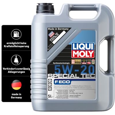 Liqui Moly Special Tec F ECO 5W-20 5 L Syntetická technologie motorový olej výr. č.: 3841 Liqui Moly Special Tec F ECO 5W-20 5 L Syntetická technologie motorový olej výr. č.: 3841