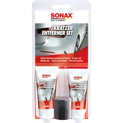 SONAX Sada na odstraňování škrábanců (50 ml) k ručnímu odstranění místních škrábanců a rýh z čirých laků č. výr. 03059410 SONAX Sada na odstraňování škrábanců (50 ml) k ručnímu odstranění místních škrábanců a rýh z čirých laků č. výr. 03059410