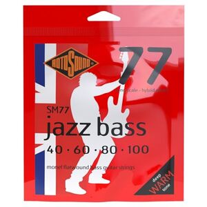 ROTOSOUND Struny Monel pro elektrický bas, plochý drát, hybrid, tloušťka 40 60 80 100 ROTOSOUND Struny Monel pro elektrický bas, plochý drát, hybrid, tloušťka 40 60 80 100
