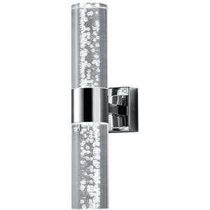 Trio-Leuchten LED nástěnné svítidlo Bolsa 282410206, kovový chrom, 2 x 3, 2 W Trio-Leuchten LED nástěnné svítidlo Bolsa 282410206, kovový chrom, 2 x 3, 2 W
