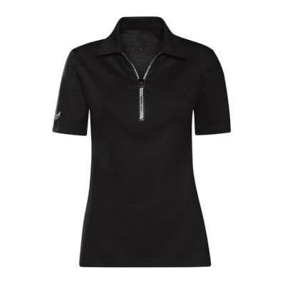 Trigema Slim Fit polokošile s křišťálovými kameny Trigema Slim Fit polokošile s křišťálovými kameny