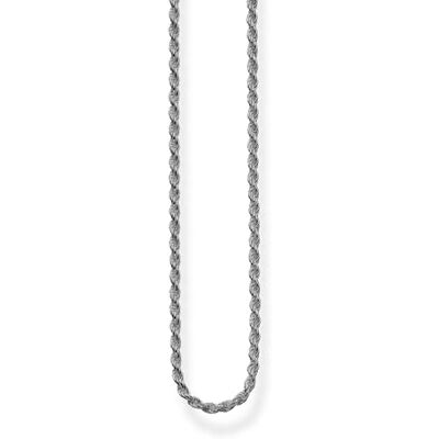 THOMAS SABO Kordelový řetízek černěný, sterlingové stříbro 925, černěné, sterlingové stříbro 925, černěné, není k dispozici THOMAS SABO Kordelový řetízek černěný, sterlingové stříbro 925, černěné, sterlingové stříbro 925, černěné, není k dispozici