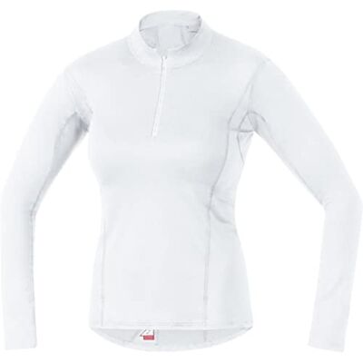 GORE WEAR prodyšný dámská Stojací límec pro spodní rukávem, GORE M Women Base Layer Termoplastický Turtlen rohový, 100319, bílá, 34 GORE WEAR prodyšný dámská Stojací límec pro spodní rukávem, GORE M Women Base Layer Termoplastický Turtlen rohový, 100319, bílá, 34
