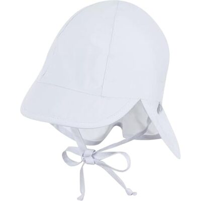Sterntaler Klapky pro chlapce s ochranou šíje, hvězdičkový suchý zip a pruhovaný motiv, bílá Sterntaler Klapky pro chlapce s ochranou šíje, hvězdičkový suchý zip a pruhovaný motiv, bílá