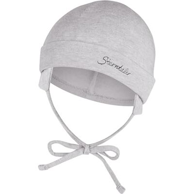 Sterntaler OCS Beanie Melange – Unisex dětská čepice z Melange-Singlejersey (bio) – měkká pokrývka hlavy se dvěma variantami nošení – ležérní přechodná čepice pro miminka a děti, stříbrná Sterntaler OCS Beanie Melange – Unisex dětská čepice z Melange-Singlejersey (bio) – měkká pokrývka hlavy se dvěma variantami nošení – ležérní přechodná čepice pro miminka a děti, stříbrná