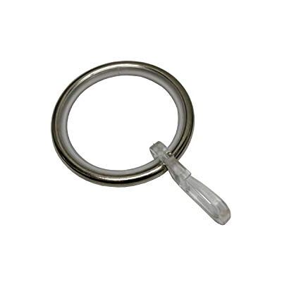 Gardinia Záclonové kroužky, kov, vzhled ušlechtilé oceli, 3. 25x4, 10, 30226 Gardinia Záclonové kroužky, kov, vzhled ušlechtilé oceli, 3. 25x4, 10, 30226