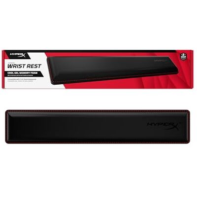 HyperX Ergonomická, Wrist Rest Pad, guma, černá HyperX Ergonomická, Wrist Rest Pad, guma, černá