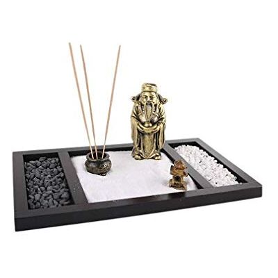 lachineuse – Zen-Garten Caishen-Gůh štěstí – asijský držák na vonné tyčinky – zenová dekorace – zahrada s pískem – asijská atmosféra – interiér domácí kanceláře – nápad na dárek Japonsko Asie lachineuse – Zen-Garten Caishen-Gůh štěstí – asijský držák na vonné tyčinky – zenová dekorace – zahrada s pískem – asijská atmosféra – interiér domácí kanceláře – nápad na dárek Japonsko Asie
