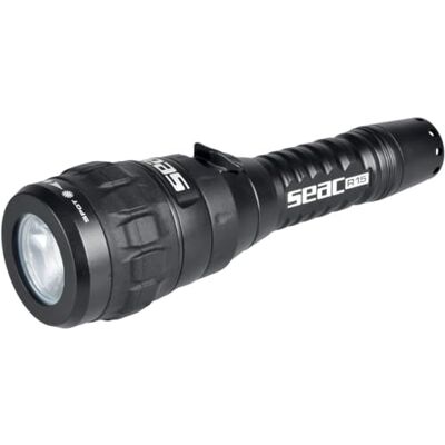 SEAC R15, potápěčská lampa s funkcí blikání, 900 Lumens LED ponorná lampa, 300 g, USB nabíječka SEAC R15, potápěčská lampa s funkcí blikání, 900 Lumens LED ponorná lampa, 300 g, USB nabíječka