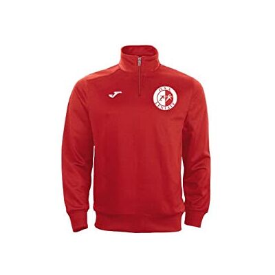 Joma Unisex Sudadera Faraon Rojo Media Cremallera Atletický Joma Unisex Sudadera Faraon Rojo Media Cremallera Atletický