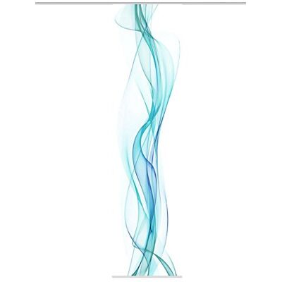 Home Fashion Schiebevorhang Dekostoff Digitaldruck Haze, Polyester, Petrol, 245 x 60 cm, 1 Einheiten Home Fashion Schiebevorhang Dekostoff Digitaldruck Haze, Polyester, Petrol, 245 x 60 cm, 1 Einheiten