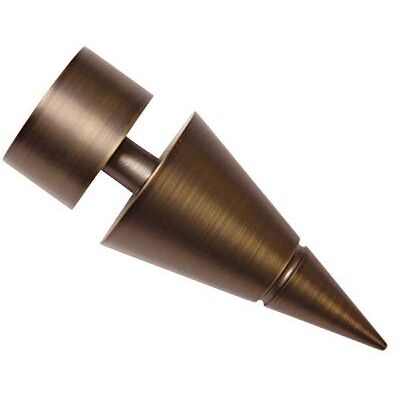 Gardinia Endknopf, Metall, Bronze, 0.1, 2, 30512, ø 25 mm Gardinia Endknopf, Metall, Bronze, 0.1, 2, 30512, ø 25 mm