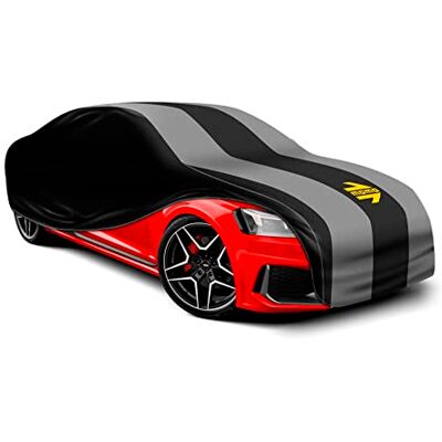 MOMO Kryt na auto uvnitř 1 vrstvý elastický ochranný obal na auto vnitřní velikost L (480 x 178 x 120 cm), černý MOMO Kryt na auto uvnitř 1 vrstvý elastický ochranný obal na auto vnitřní velikost L (480 x 178 x 120 cm), černý