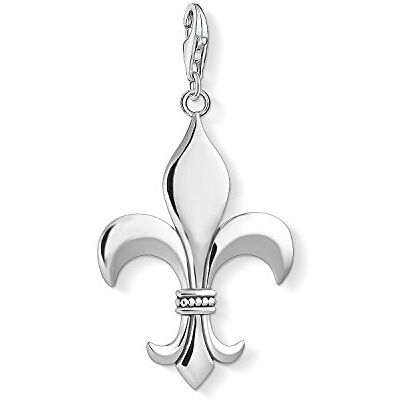 THOMAS SABO Pánský elegantní přívěsek Lilie Charm Club 925 sterlingové stříbro Y0015-637-21, Sterlingové stříbro, Bez drahokamu THOMAS SABO Pánský elegantní přívěsek Lilie Charm Club 925 sterlingové stříbro Y0015-637-21, Sterlingové stříbro, Bez drahokamu