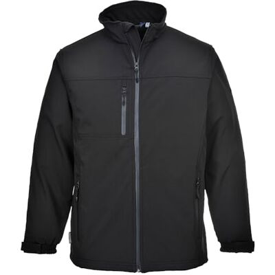 Portwest TK50 Softshellová bunda s fleecovou podšívkou Velkorysý střih 6 kapes Schwarz, XS, UPF 50+, Polyester Winddicht, Klettverschluss, Wasserfest, Stehkragen, Langarm, Wasserabweisend, Atmungsaktiv Portwest TK50 Softshellová bunda s fleecovou podšívkou Velkorysý střih 6 kapes Schwarz, XS, UPF 50+, Polyester Winddicht, Klettverschluss, Wasserfest, Stehkragen, Langarm, Wasserabweisend, Atmungsaktiv
