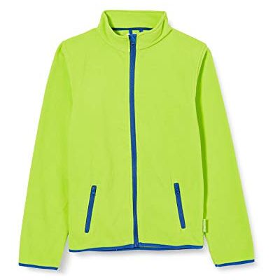 Playshoes Unisex dětská fleecová bunda outdoorová horní díl, Zelená Playshoes Unisex dětská fleecová bunda outdoorová horní díl, Zelená