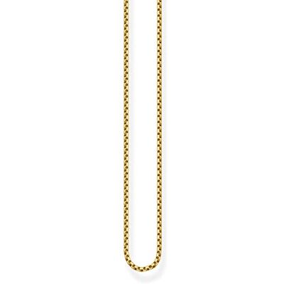 THOMAS SABO Řetízek Venezia tloušťka 1 mm recyklované stříbro 925, Pozlacení žlutým zlatem 750, sterlingové stříbro 925, není k dispozici THOMAS SABO Řetízek Venezia tloušťka 1 mm recyklované stříbro 925, Pozlacení žlutým zlatem 750, sterlingové stříbro 925, není k dispozici