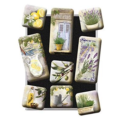 ART Retro magnety na lednici, 9 kusů, Mediterranean ART Retro magnety na lednici, 9 kusů, Mediterranean