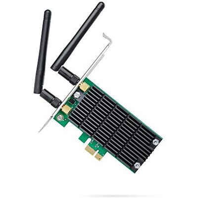 TP-Link Archer T4E PCIe síťová karta, duální pásmo WLAN AC1200, odnímatelné antény, Beamforming, MIMO, kompatibilní s Windows 11/10/8.1/8/7/XP TP-Link Archer T4E PCIe síťová karta, duální pásmo WLAN AC1200, odnímatelné antény, Beamforming, MIMO, kompatibilní s Windows 11/10/8.1/8/7/XP