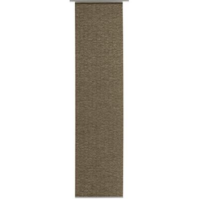 Gardinia 30217 Plošný závěs přírodní vzhled včetně hliníkového spodního profilu, zespodu einkürzbar, 60 x 245 cm, nugát Gardinia 30217 Plošný závěs přírodní vzhled včetně hliníkového spodního profilu, zespodu einkürzbar, 60 x 245 cm, nugát