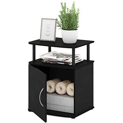 Furinno JAYA Utility designový servírovací stolek, černý Furinno JAYA Utility designový servírovací stolek, černý