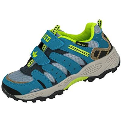 Lico Unisex dětské Fremont trekové boty, Šedá Modrá, 29 EU Lico Unisex dětské Fremont trekové boty, Šedá Modrá, 29 EU