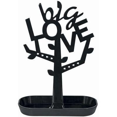 Spirella Sydney Black Schmuckbaum Badaccessoire, Plastik, Schwarz, 35 X 25 cm Spirella Sydney Black Schmuckbaum Badaccessoire, Plastik, Schwarz, 35 X 25 cm