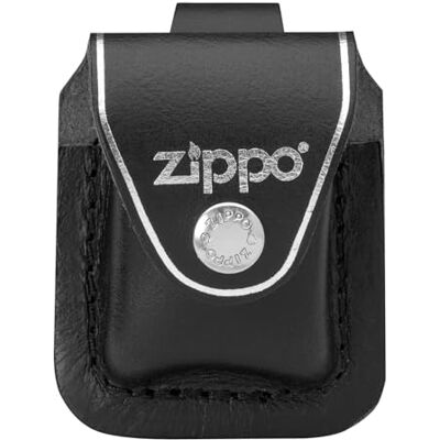 Zippo Kožené pouzdro pro zapalovače barva černá se smyčkou Zippo Kožené pouzdro pro zapalovače barva černá se smyčkou
