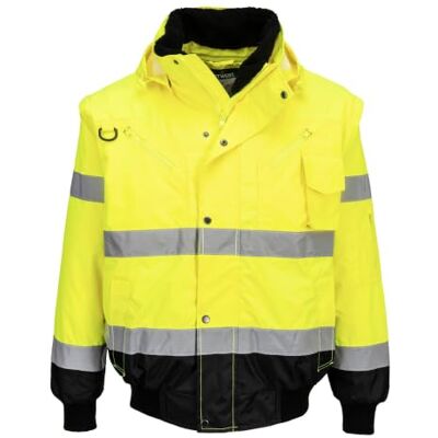 Portwest "EN471 Kontrast-Warnschut-Bomber" Jacke, 1 Stück Portwest "EN471 Kontrast-Warnschut-Bomber" Jacke, 1 Stück