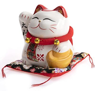 lachineuse – Japonská figurka kočky – štěstí a prosperita – 12 x 13 x 11 cm lachineuse – Japonská figurka kočky – štěstí a prosperita – 12 x 13 x 11 cm