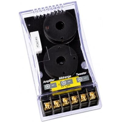 SinusLive CR-235 2-cestný reproduktor frekvenční výhybka 250 W max., 100 wattů RMS, 3500 Hz / 12 dB, 4–8 ohmů, s fóliovým kondenzátorem ve výškové odvětví, Car-HiFi frekvenční výhybka SinusLive CR-235 2-cestný reproduktor frekvenční výhybka 250 W max., 100 wattů RMS, 3500 Hz / 12 dB, 4–8 ohmů, s fóliovým kondenzátorem ve výškové odvětví, Car-HiFi frekvenční výhybka
