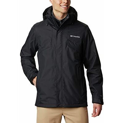 Columbia Men's Bugaboo Fleece Interchange bunda, 3 v 1 Interchange Winter Coat, Ancient Fossil, Size L Columbia Men's Bugaboo Fleece Interchange bunda, 3 v 1 Interchange Winter Coat, Ancient Fossil, Size L