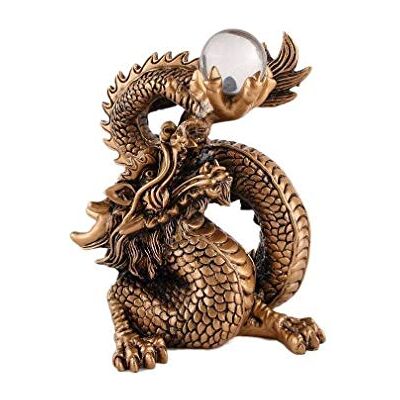 lachineuse – Velká soška draka Feng-Shui – 15 x 12 x 9,5 cm – ochrana lachineuse – Velká soška draka Feng-Shui – 15 x 12 x 9,5 cm – ochrana