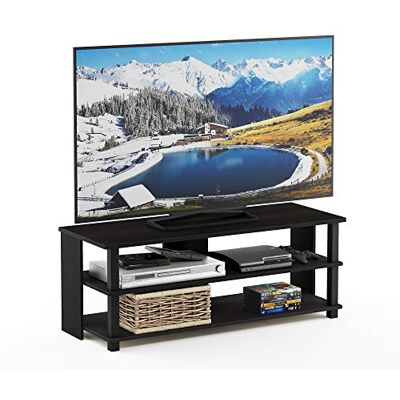 Furinno Sully 3stupňový TV stojan pro TV až 48, espresso/černý, 104,4 (šířka) x 40,1 (výška) x 39,4 (hloubka) cm Furinno Sully 3stupňový TV stojan pro TV až 48, espresso/černý, 104,4 (šířka) x 40,1 (výška) x 39,4 (hloubka) cm