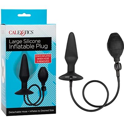 CalExotics Large Silicone Inflatable Plug, 170 g CalExotics Large Silicone Inflatable Plug, 170 g