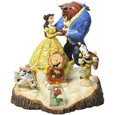 Disney Enesco 4031487 Figurka Tradition Tale As Old As Time, Carved by Heart Beauty & The Beast Figur, 16,5 x 17,8 x 19,7 cm Disney Enesco 4031487 Figurka Tradition Tale As Old As Time, Carved by Heart Beauty & The Beast Figur, 16,5 x 17,8 x 19,7 cm