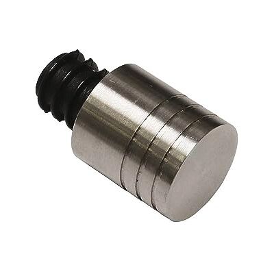 Gardinia Koncový díl pro záclonové tyče a záclonové tyče s Ø 12 mm, 1 kus, válec New York, kov Gardinia Koncový díl pro záclonové tyče a záclonové tyče s Ø 12 mm, 1 kus, válec New York, kov