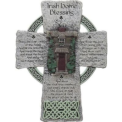 ART Abbey Gift 6" x 8" Irish Home Blessing Cross ART Abbey Gift 6" x 8" Irish Home Blessing Cross